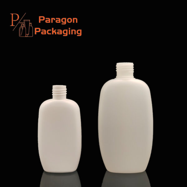 100ml/200ml HDPE Flask Bottle with 20-415/24-410 neck finish