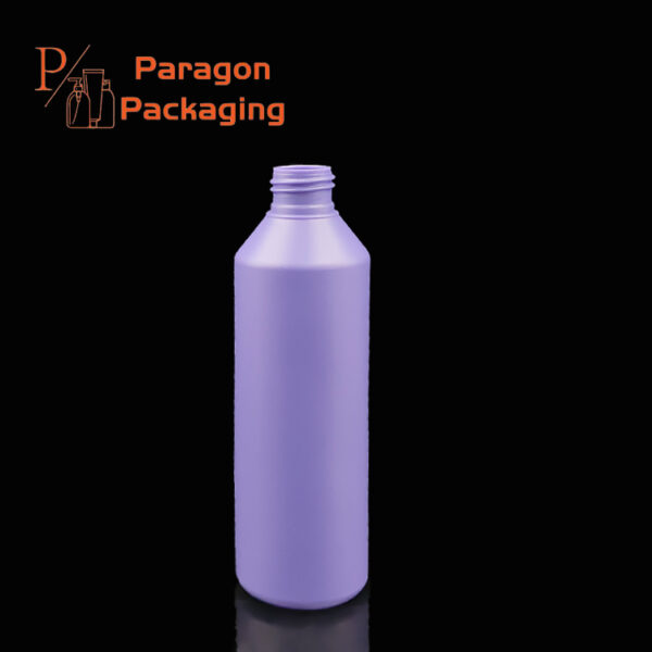 250ml HDPE plastic bottle with 24-410 neck finish