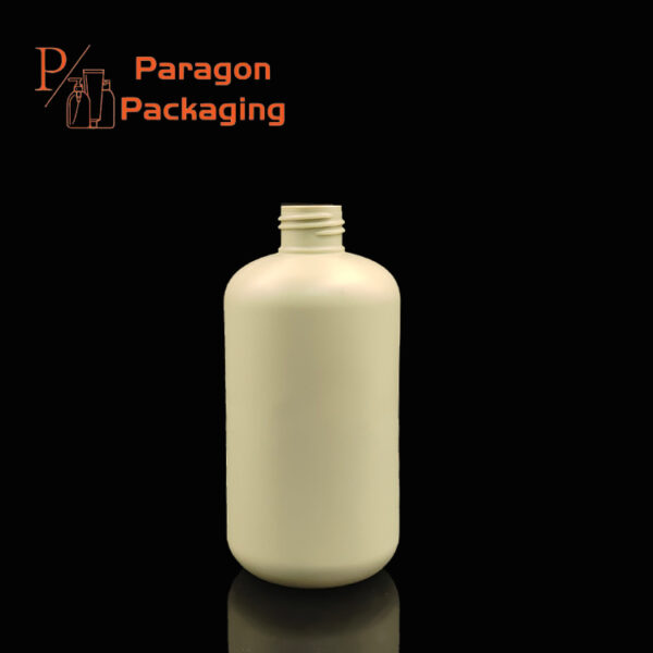 300ml HDPE plastic bottle with 24-410 neck finish