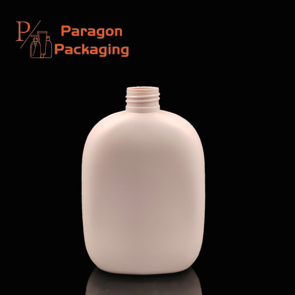 10oz HDPE Flask Bottle with 24-410 neck finish