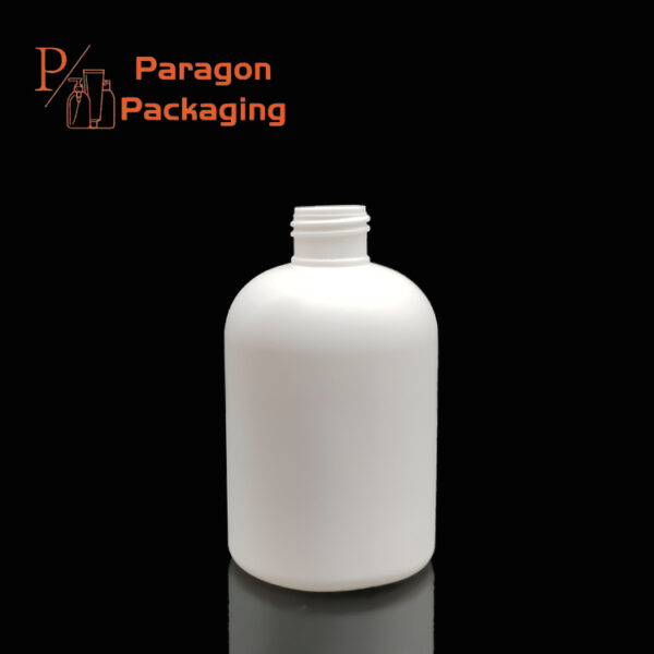 250ml HDPE plastic round bottle with 24-410 neck finish