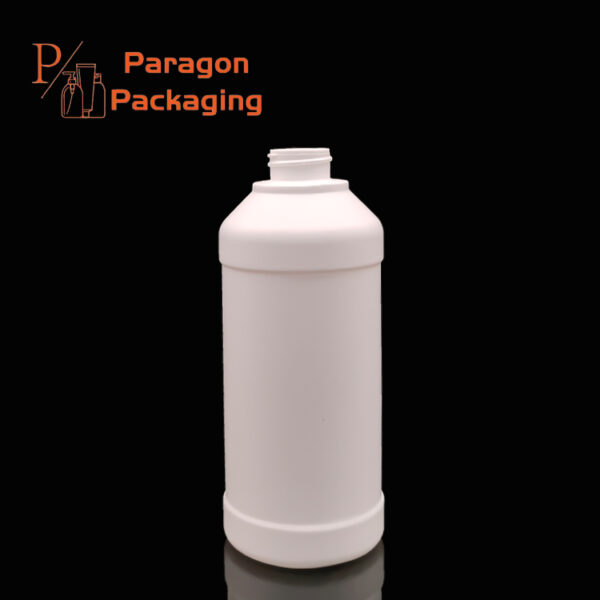 475ml HDPE plastic bottle with 28-400 neck finish