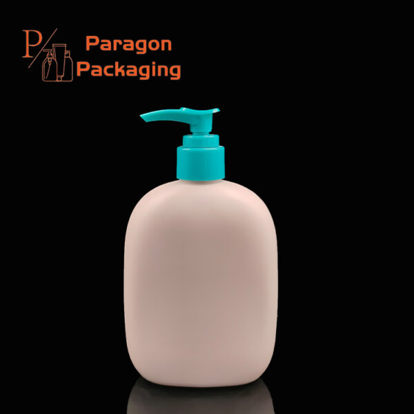 10oz HDPE Flask Bottle with 24-410 neck finish - Image 2