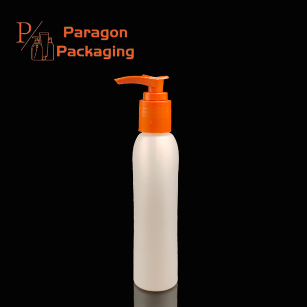 200ml HDPE plastic flask bottle with 24-415 neck finish - Image 3