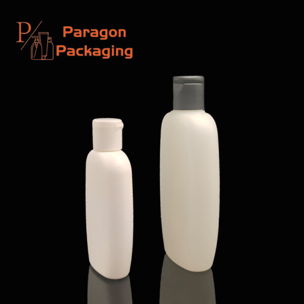 100ml/200ml HDPE Flask Bottle with 20-415/24-410 neck finish - Image 3