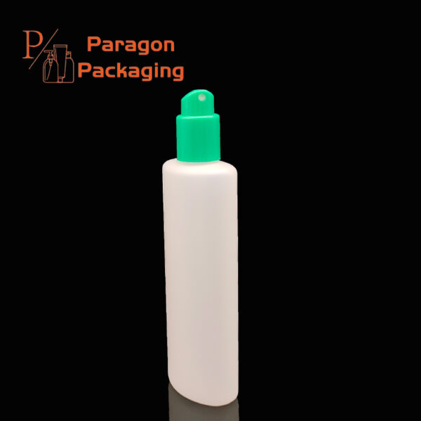 280ml HDPE Flask Bottle with 24-410 neck finish - Image 3