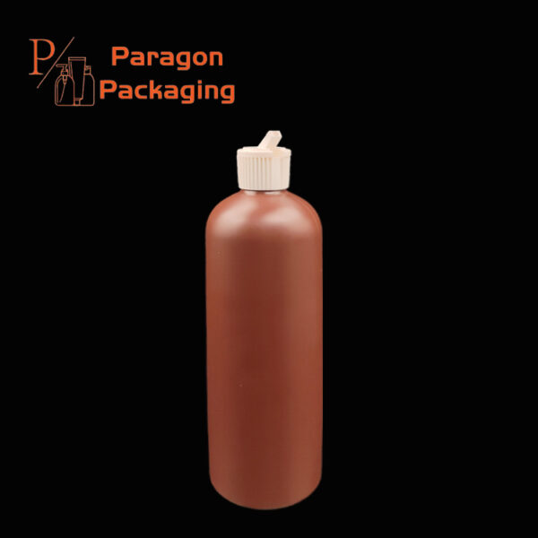 500ml HDPE Bottle with 24-410 neck finish - Image 3