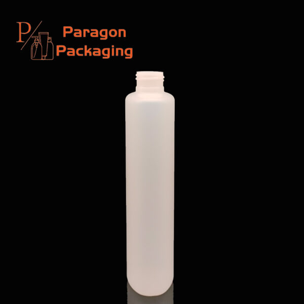 280ml HDPE Flask Bottle with 24-410 neck finish - Image 4