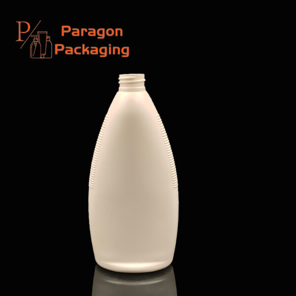 560ml HDPE plastic flask bottle with 28-410 neck finish