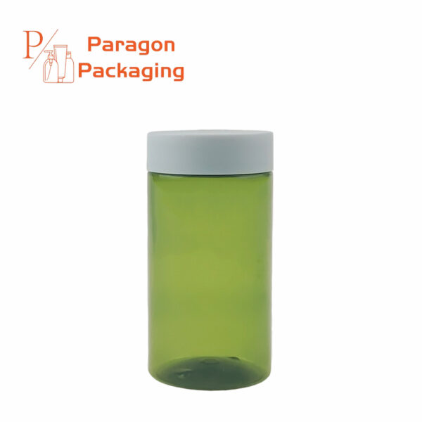 80Dram PET plastic single wall Jar with 53-400 neck finish - Image 2