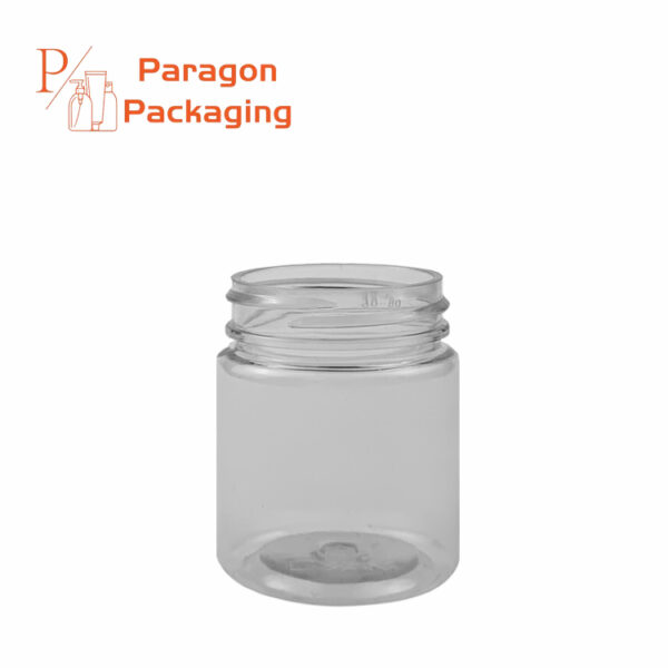 50ml PET plastic single wall Jar with 38-400 neck finish