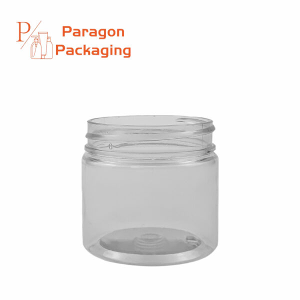 2oz PET plastic single wall Jar with 48-400 neck finish