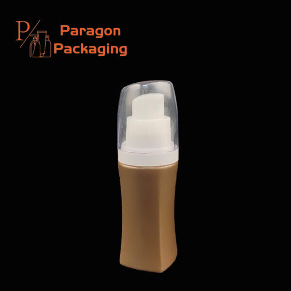 30ml PET plastic cosmo bottle with 20-410 neck finish - Image 2