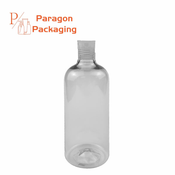 16oz PET plastic bottle with 24-410 neck finish - Image 2