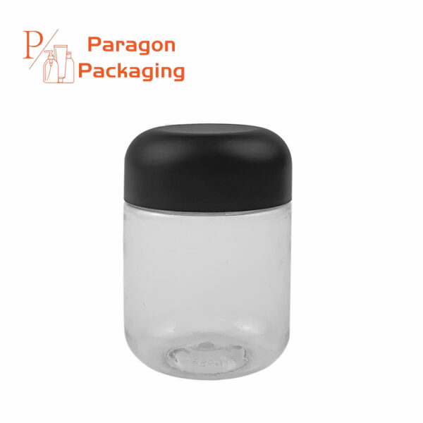 40Dram PET plastic single wall Jar with 53-400 neck finish - Image 2