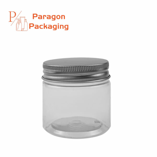 2oz PET plastic single wall Jar with 48-400 neck finish - Image 2