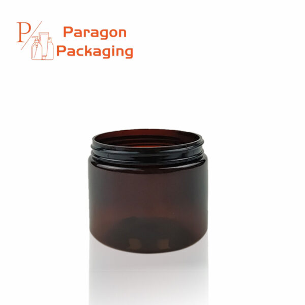 6oz PET plastic single wall Jar with 70-400 neck finish