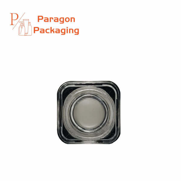 4g glass single square wall Jar - Image 3