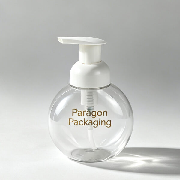 250ml PET foam flask bottle with 40-400 neck finish