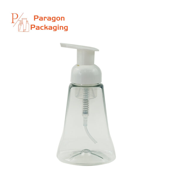 260ml PET foam flask bottle with 40-400 neck finish