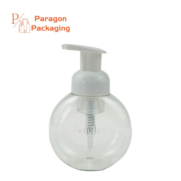 250ml PET foam flask bottle with 40-400 neck finish