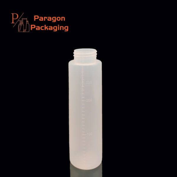 250ml PE bottle with 38-400 neck finish - Image 2