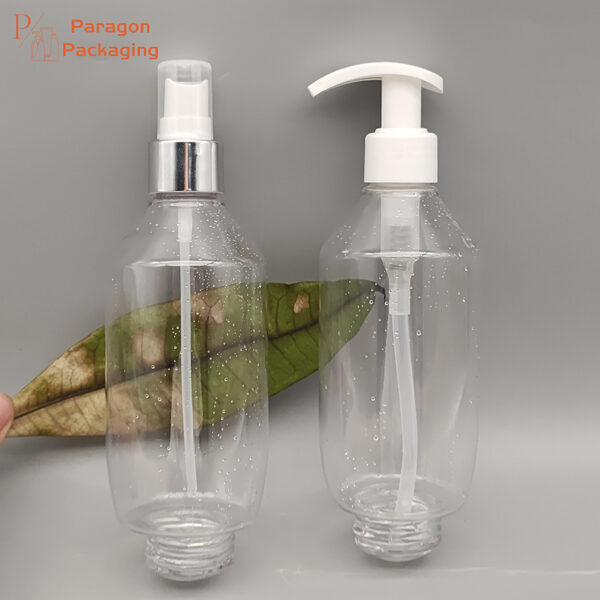 280ml Double thread PET bottle with 24-410 neck finish