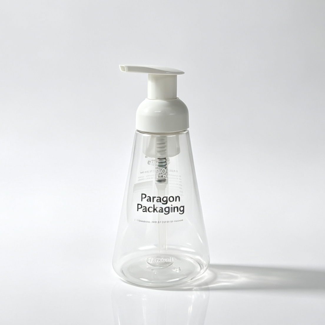 300ml Cone PET Foam bottle with 40-410 neck finish