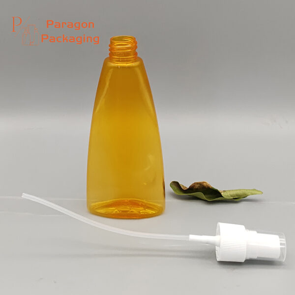 100ml PET flat bottle with 20-410 neck finish - Image 2