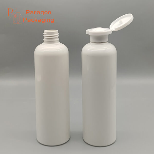 300ml PET round bottle with 24-410 neck finish - Image 2