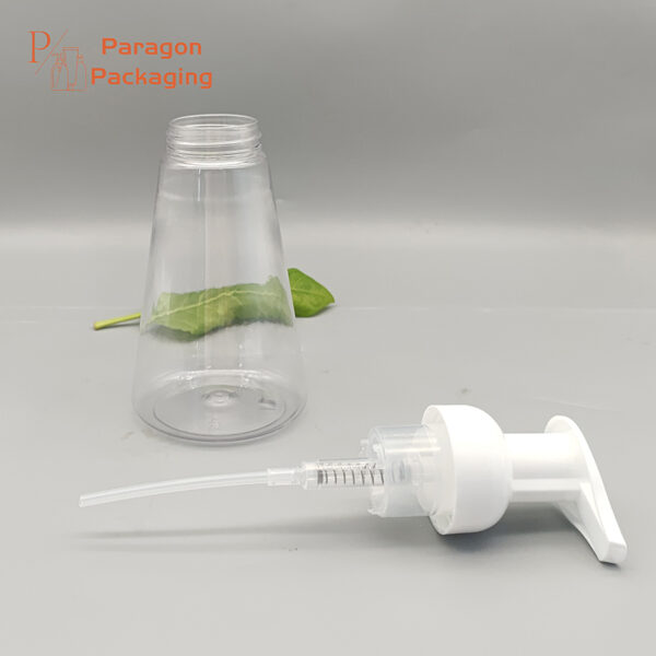 300ml Cone PET Foam bottle with 40-410 neck finish - Image 2