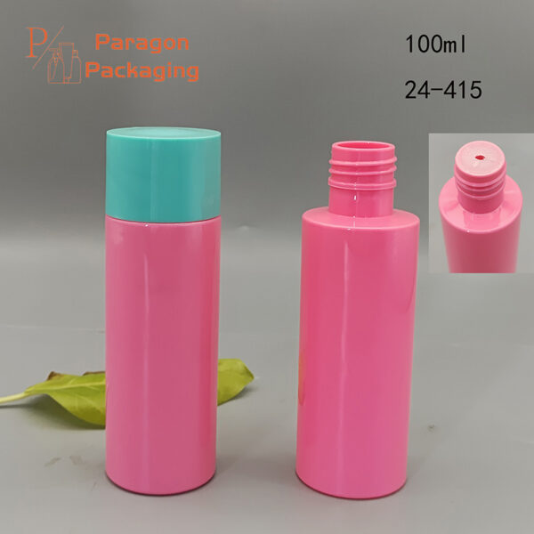 100ml PET bottle with 24-415 neck finish