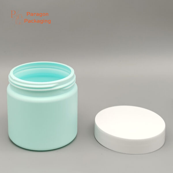 180g HDPE single wall Jar with 70-400 neck finish - Image 2