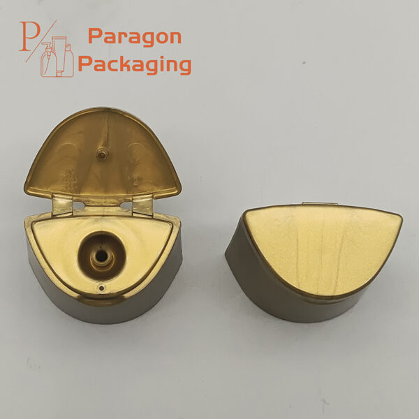 20-410 double wall Threaded mouth triangle PP flip on top cap - Image 4