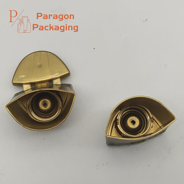 20-410 double wall Threaded mouth triangle PP flip on top cap - Image 5