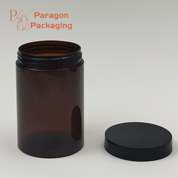 300CC PET Jar with 68-400 neck finish