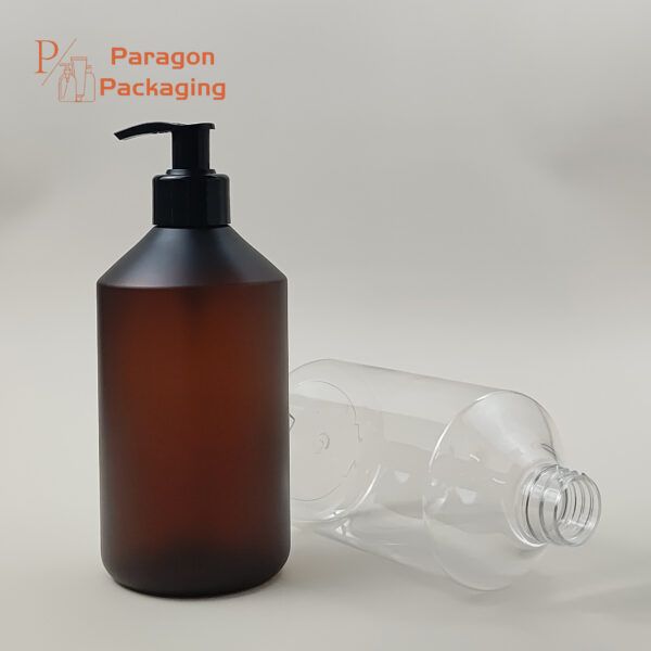 500ml PET bottle with 28-410 neck finish