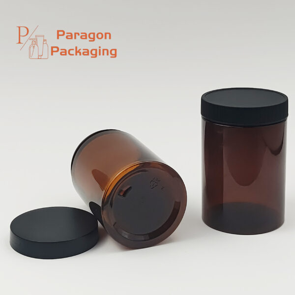 300CC PET Jar with 68-400 neck finish