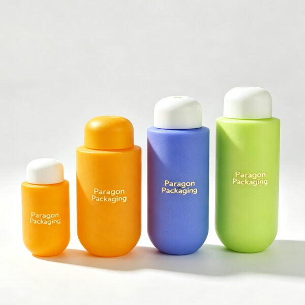 90/300/350/400ml PE soft touch bottle